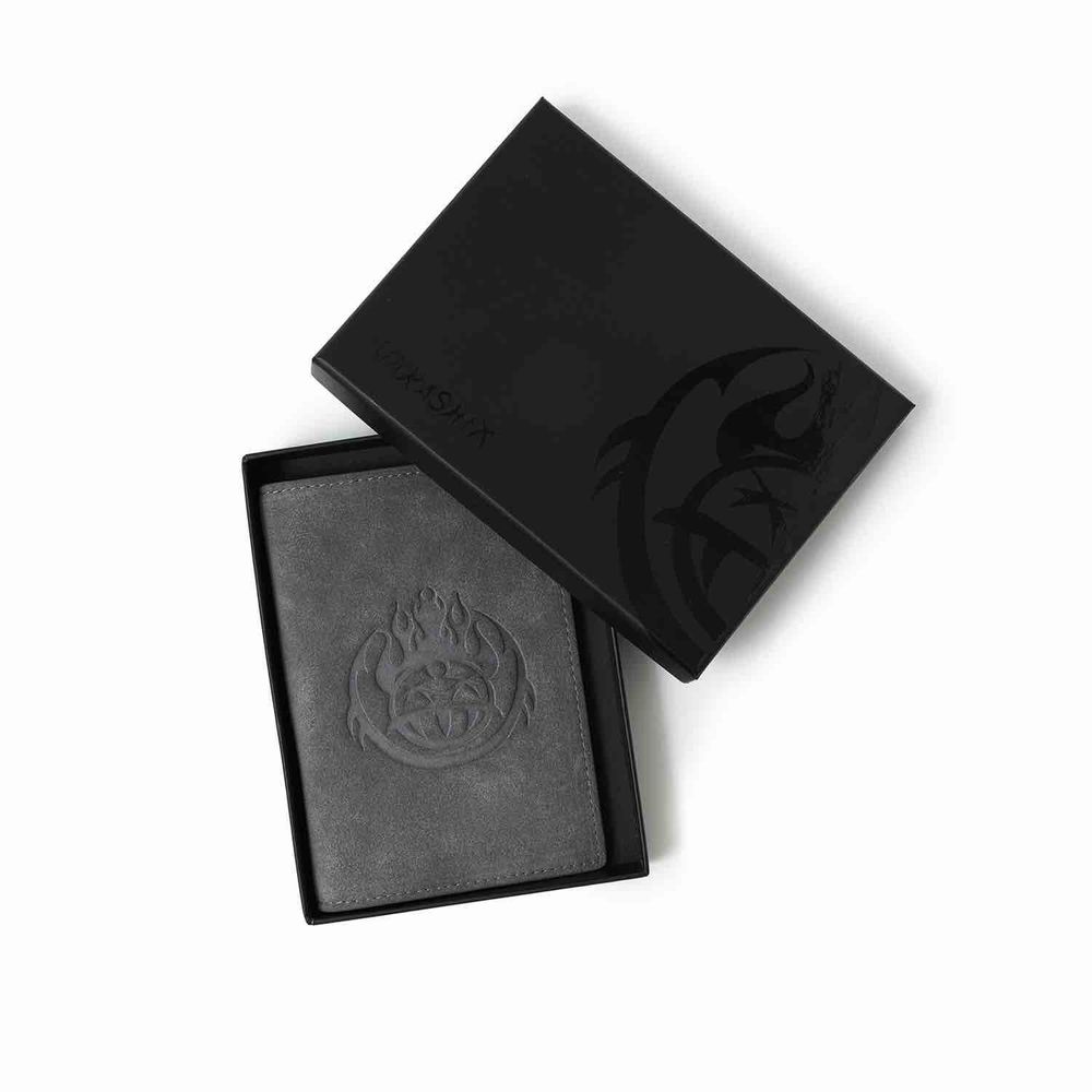 Обложка для паспорта Ymkashix серая