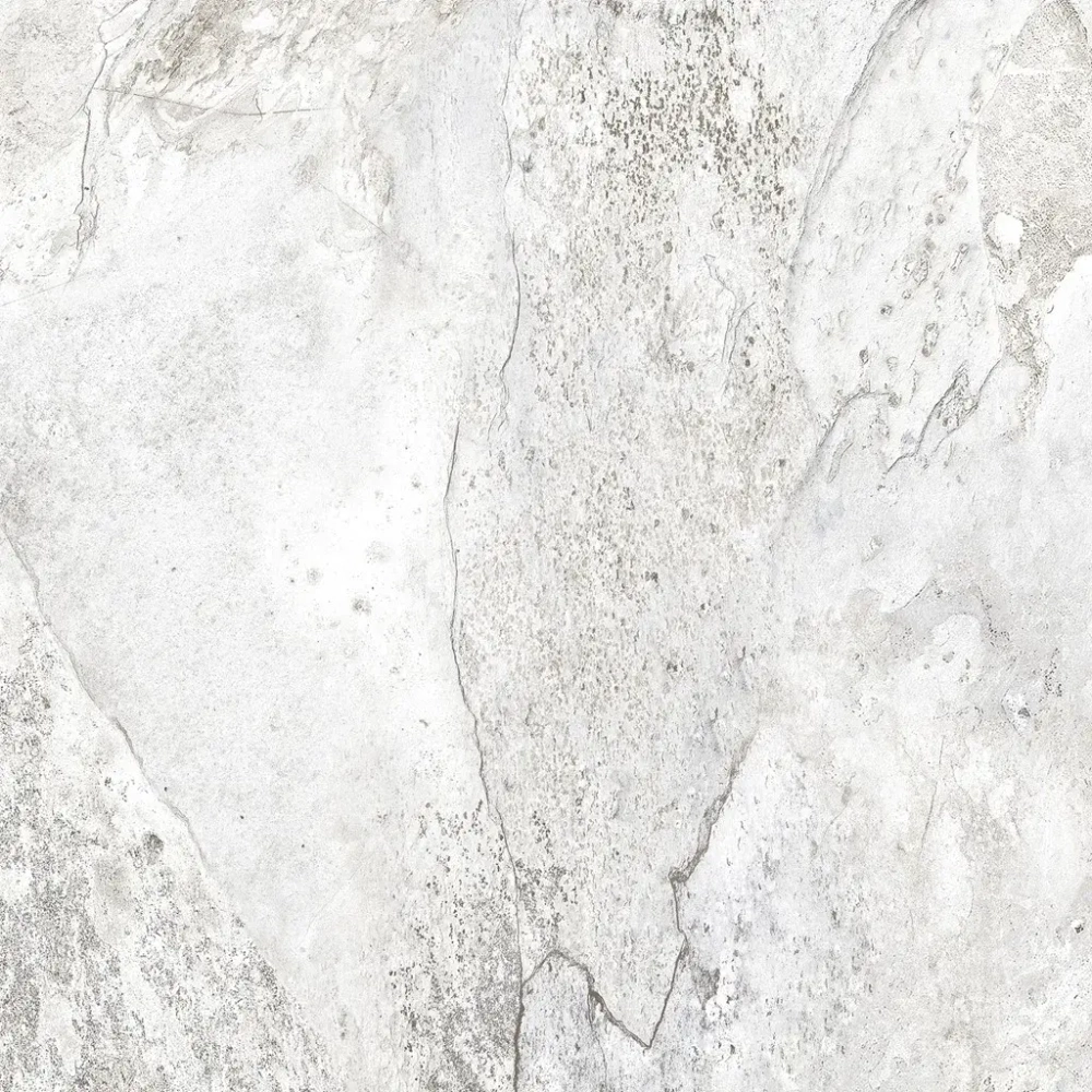 Керамогранит Alma Ceramica GFU04BRZ07R Brazil 60x60 белый глазурованный матовый под камень