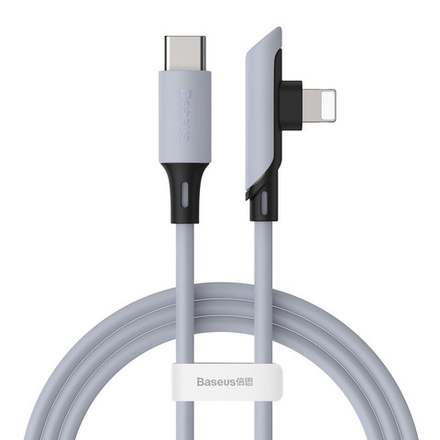 Lightning Кабель Baseus Colourful Elbow Cable Type-C to iP PD 18W 1.2m