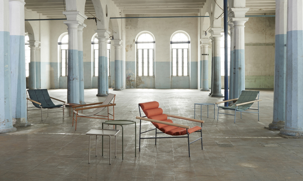 Столик кофейный металлический Scab Design Dress Code, оливковый