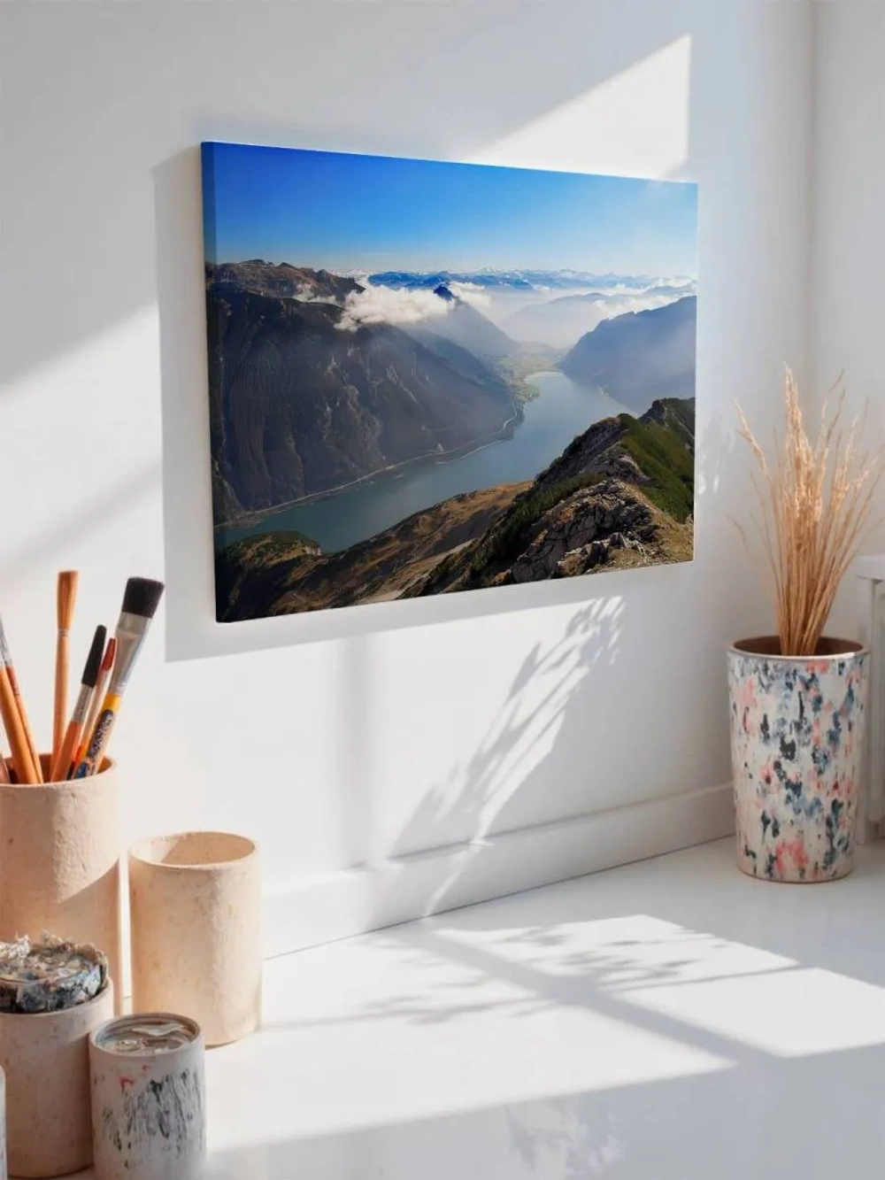 Картина на стену 40 X 50 Горный пейзаж