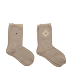 Носки 2 пары SHINY ARGYLE Tommy Hilfiger - бежевый(701225402)