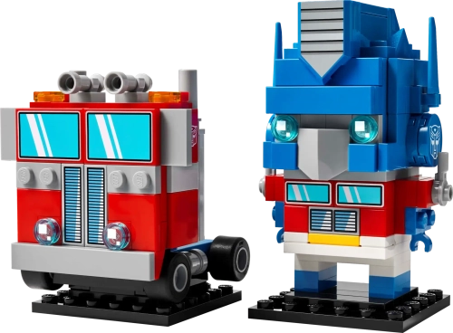Конструктор LEGO BrickHeadz 40803 Робот и транспортное средство Оптимуса Прайма