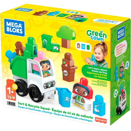 Fisher-Price Mega Bloks - Мусоровоз EKO HDL06