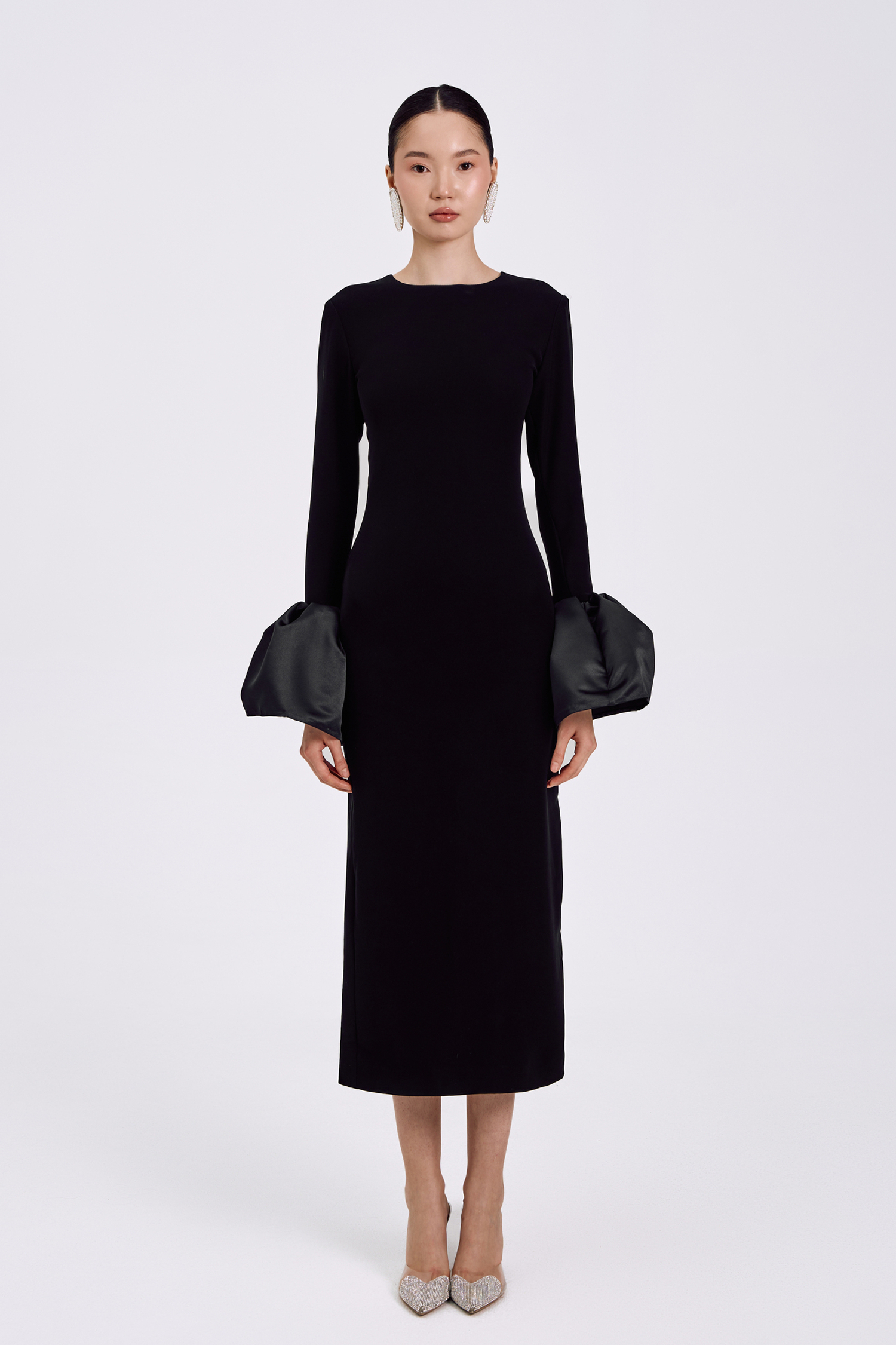 платье Колокольчик черное