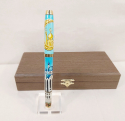 Ручка  с ручной росписью Палех "Мечеть"