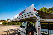 Маркиза Fiamma F45S, 1.9м, настенная, корпус белый, полотно серое