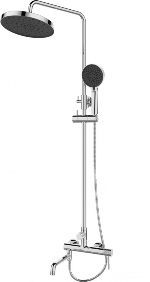 Система душевая Esbano ESDSDAIS-DSXR 544x266x1750 Круглая цвет хром