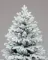 Искусственная елка Пермская заснеженная 120 см., Литая хвоя+ПВХ, ЕлкиТорг (274120)