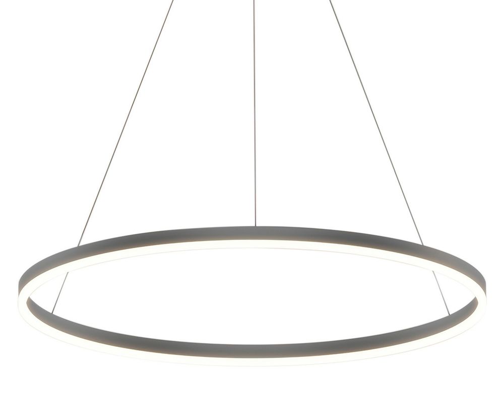 Kink Light 08213,12A(4000K) Подвес Тор матовый никель d60