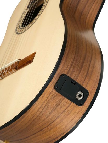 Классическая гитара со звукоснимателем, MIG Guitars LAG1C-WA24 LAG1C