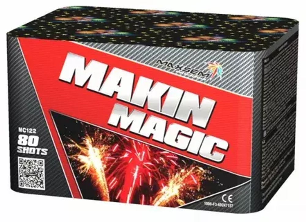 Фейерверк MORE COLORFUL / MAKIN MAGIC (80 залпов) MC122