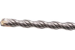 Бур по бетону, двойная спираль, Cobalt W-tip, 8x260 мм, SDS PLUS, бронзовый
