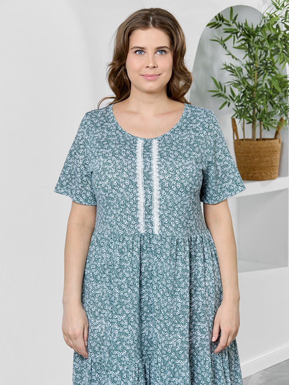 Платье Шелли Виотекс ЗЕЛЁНЫЙ