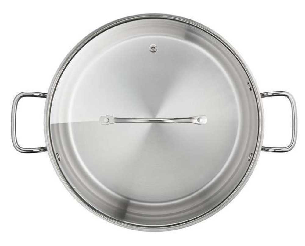 Высокая кастрюля с крышкой Tefal Intuition 32 см 14,5 л B9087414