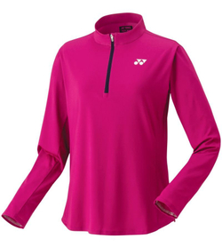 Женская теннисная футболка (dł. Рукава) Yonex Roland Garros Long Sleeve Shirt - rose pink