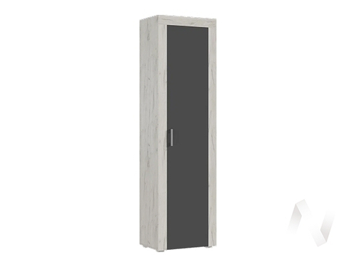 Пенал Гостиная Ангара (дуб крафт белый/графит)