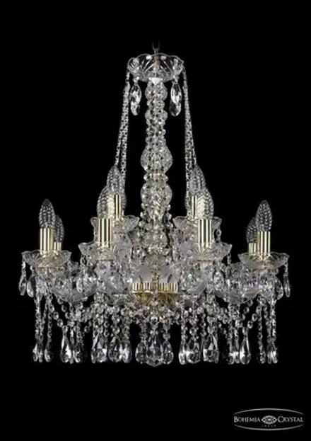 Подвесная люстра Bohemia Ivele 1413/8+4/200/h-66/G