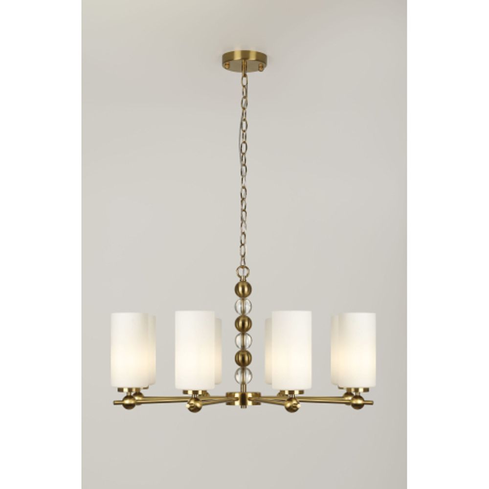 Люстра Rivoli Antonella 3181-310 8 х Е27 40 Вт модерн