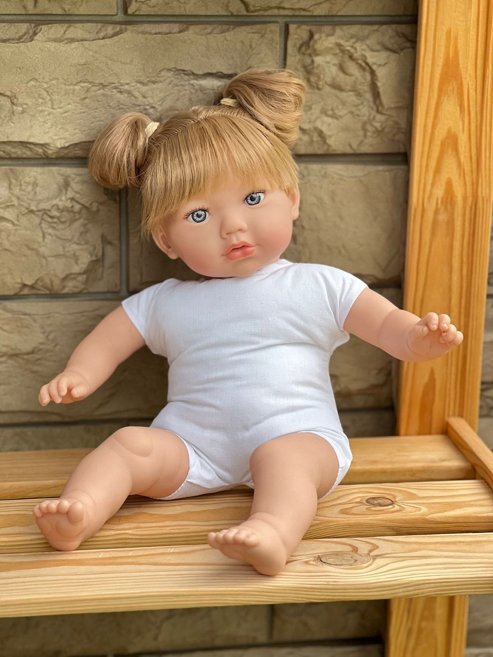 Кукла Marina and Pau 45 cм ALINA мягк.без одежды (M23)