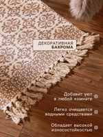 Коврик SL Home Cotton 60*150 см, 50% хл, 50% п/э
