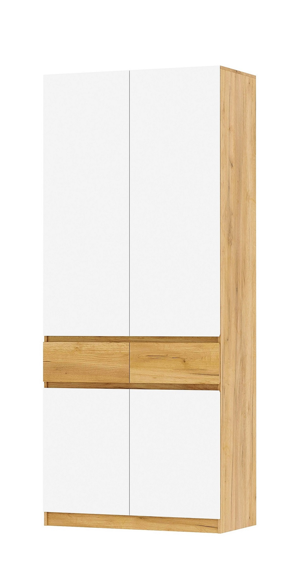 Шкаф 2-х ств. с ящиками Бостон