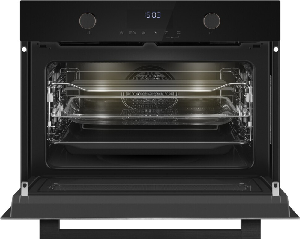 Встраиваемый духовой шкаф Weissgauff OE 4551 DB Black Edition (431452)