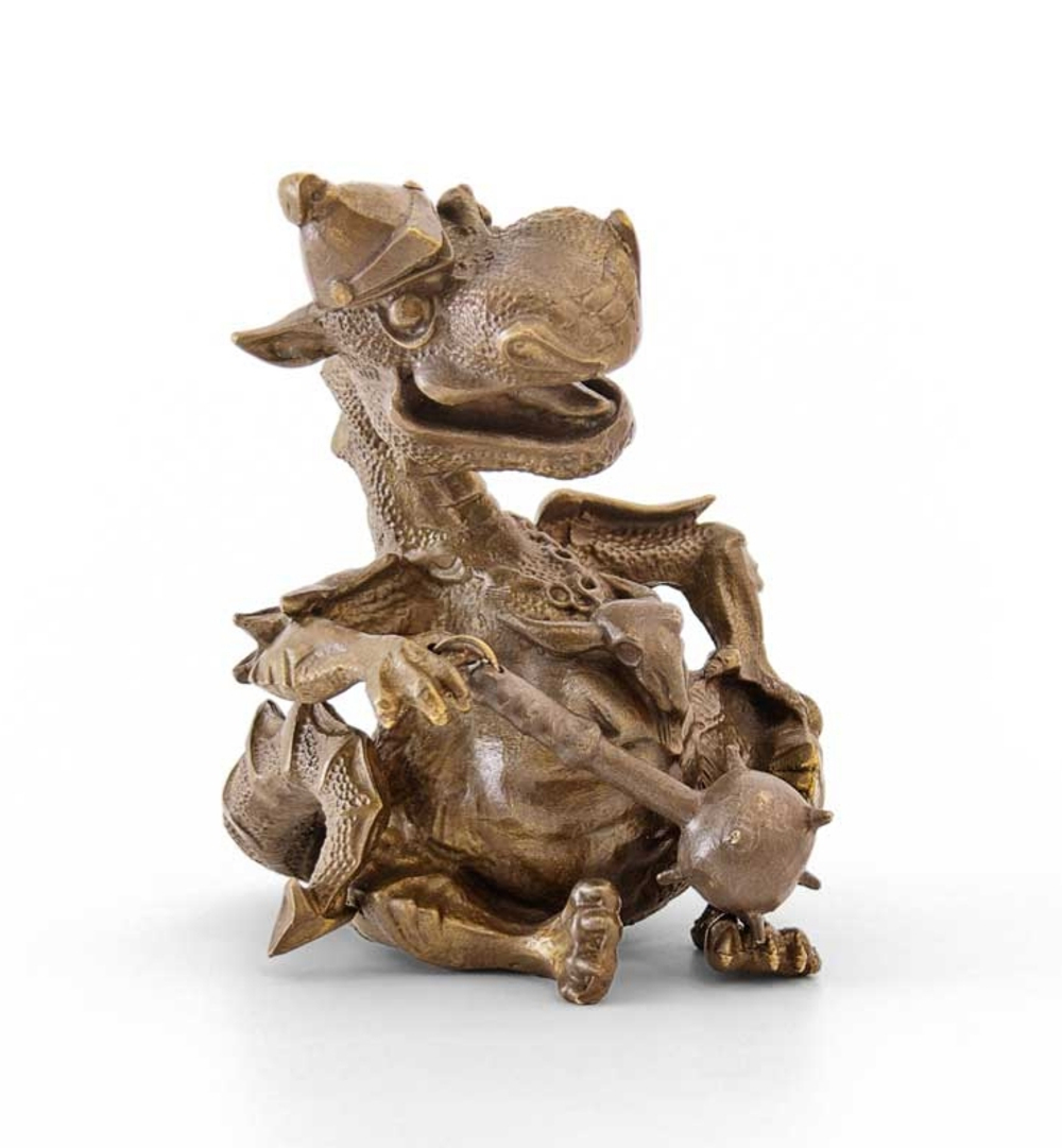 Бронзовая статуэтка "Дракон"