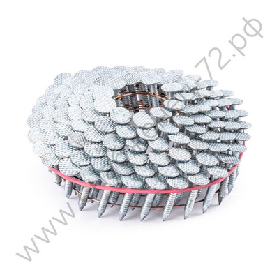 Гвоздь кровельный барабанный с кольцевой накаткой с цинковым покрытием 3,1 х 22 мм 120 шт. AERO