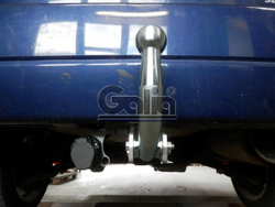 Фаркоп оцинкованный Galia S057A для Suzuki Liana хетчбек 2WD/4WD 2001-2007(паспорт и сертификат в комплекте)(без электрики)