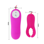 Вибростимулятор клитора Baile Mini Love, 7 см, 12 режимов