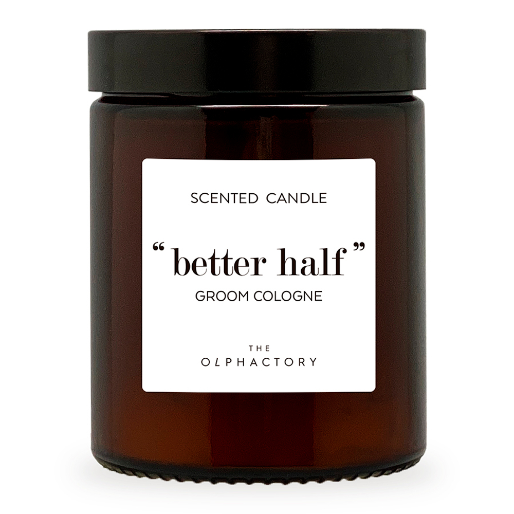 Свеча ароматическая the olphactory, groom cologne, 27 ч