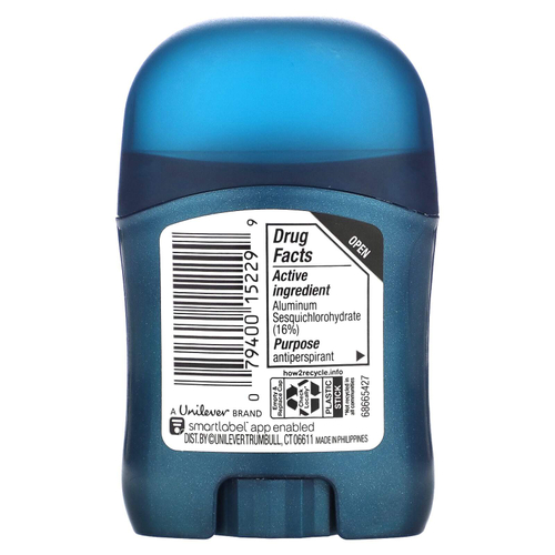 Degree, Advanced, 72H MotionSense®, дезодорант-антиперспирант, Cool Rush, 14 г (0,5 унции)