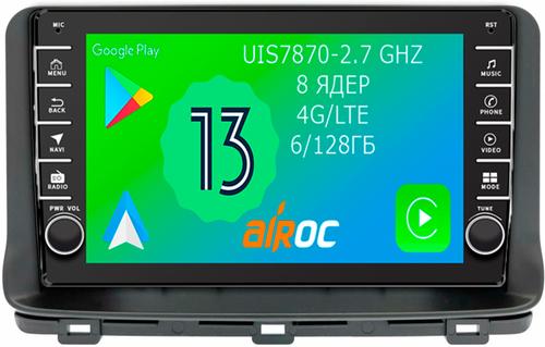 Магнитола для KIA Ceed 3 2021+ - Airoc AB-2318 (кнопки и крутилки), Android 13, Быстрая, SIM-слот, CarPlay