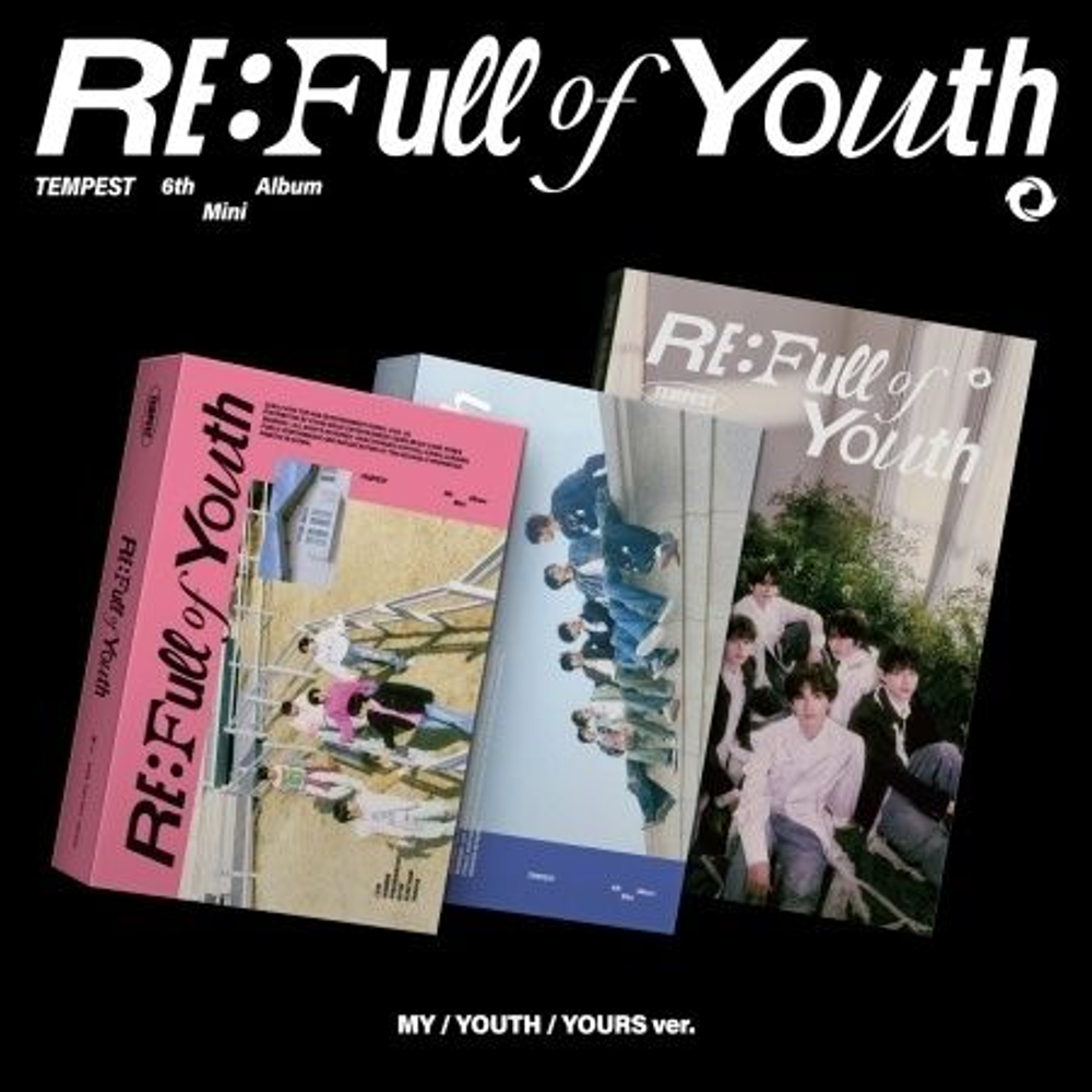 Альбом TEMPEST - RE: FULL OF YOUTH 6th Mini Album RANDOM Version