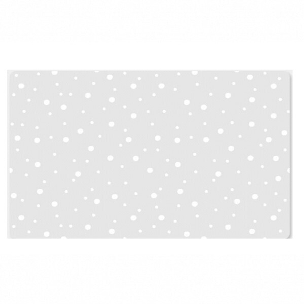 Сервировочная салфетка прямоугольная 26х41 см Горошки с белилами
