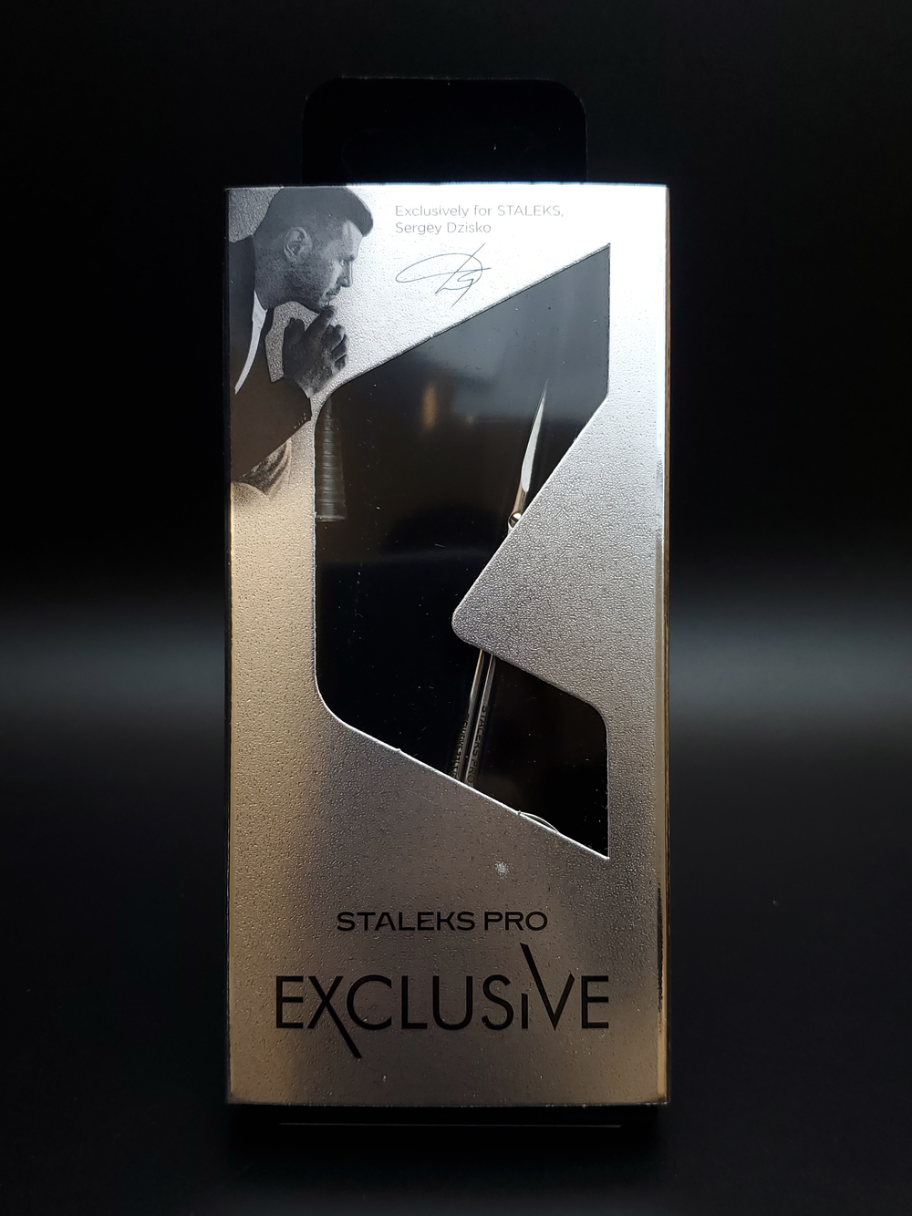 Профессиональные маникюрные ножницы для кутикулы с крючком Exclusive 23 type 1 (magnolia)