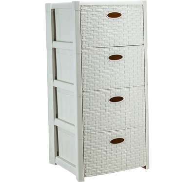 Комод СТИЛЬ РОТАНГ (4 секции)