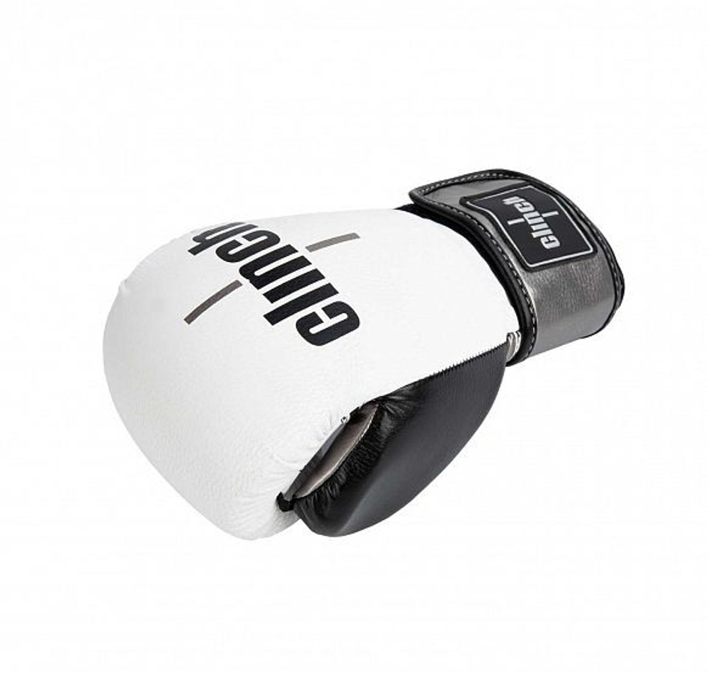 Перчатки боксерские Clinch Punch 2.0 бело-черно-бронзовые C141