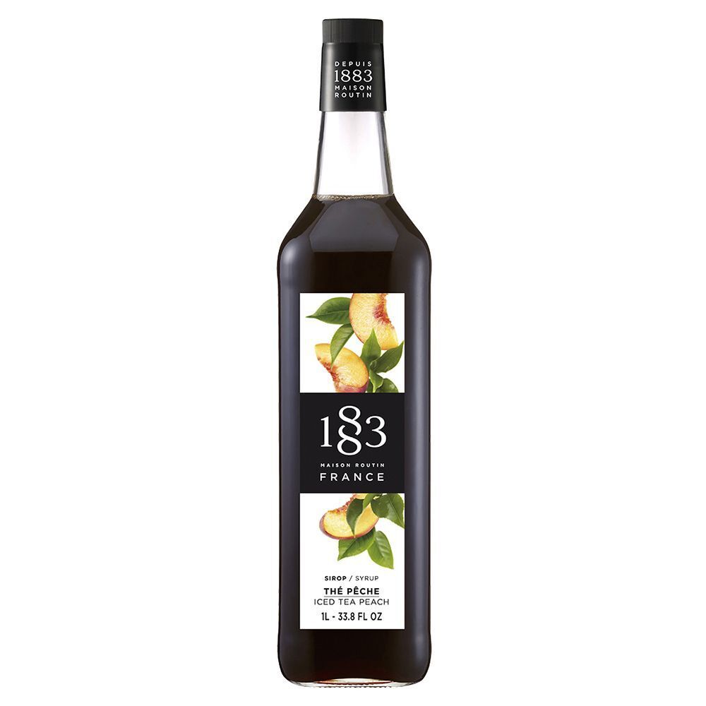 Сироп 1883 Холодный чай со вкусом персика (Iced Tea Peach), 1 л