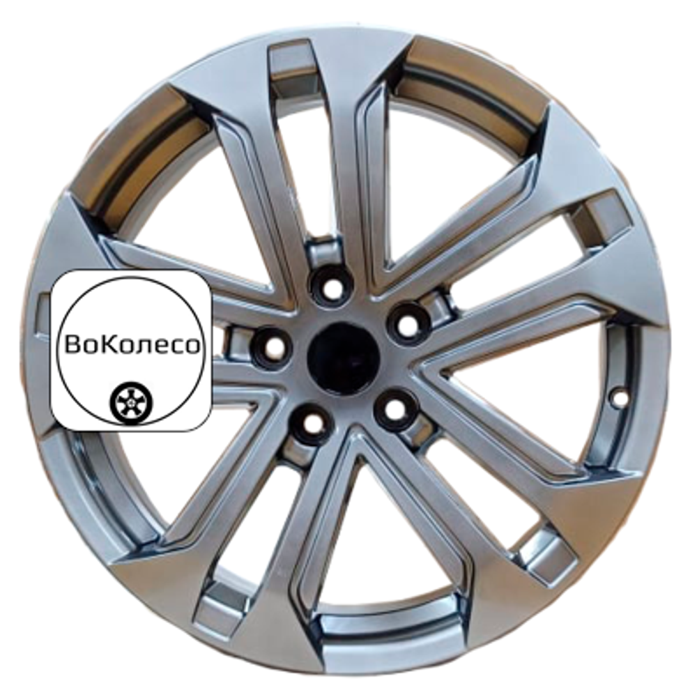 7x18/5x114,3 ET51 D67,1 KHW1803 (Tucson) Dark Chrome Khomen Wheels