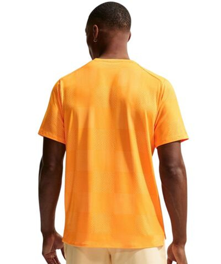 Теннисная футболка Nike Court Advantage Dri-Fit - laser orange/black