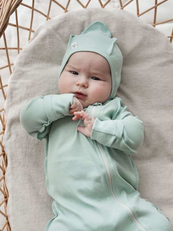 Слип на молнии с закрытой ножкой 