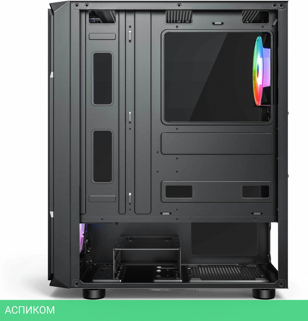 Корпус Accord 3338 черный без БП (ACC-3338)