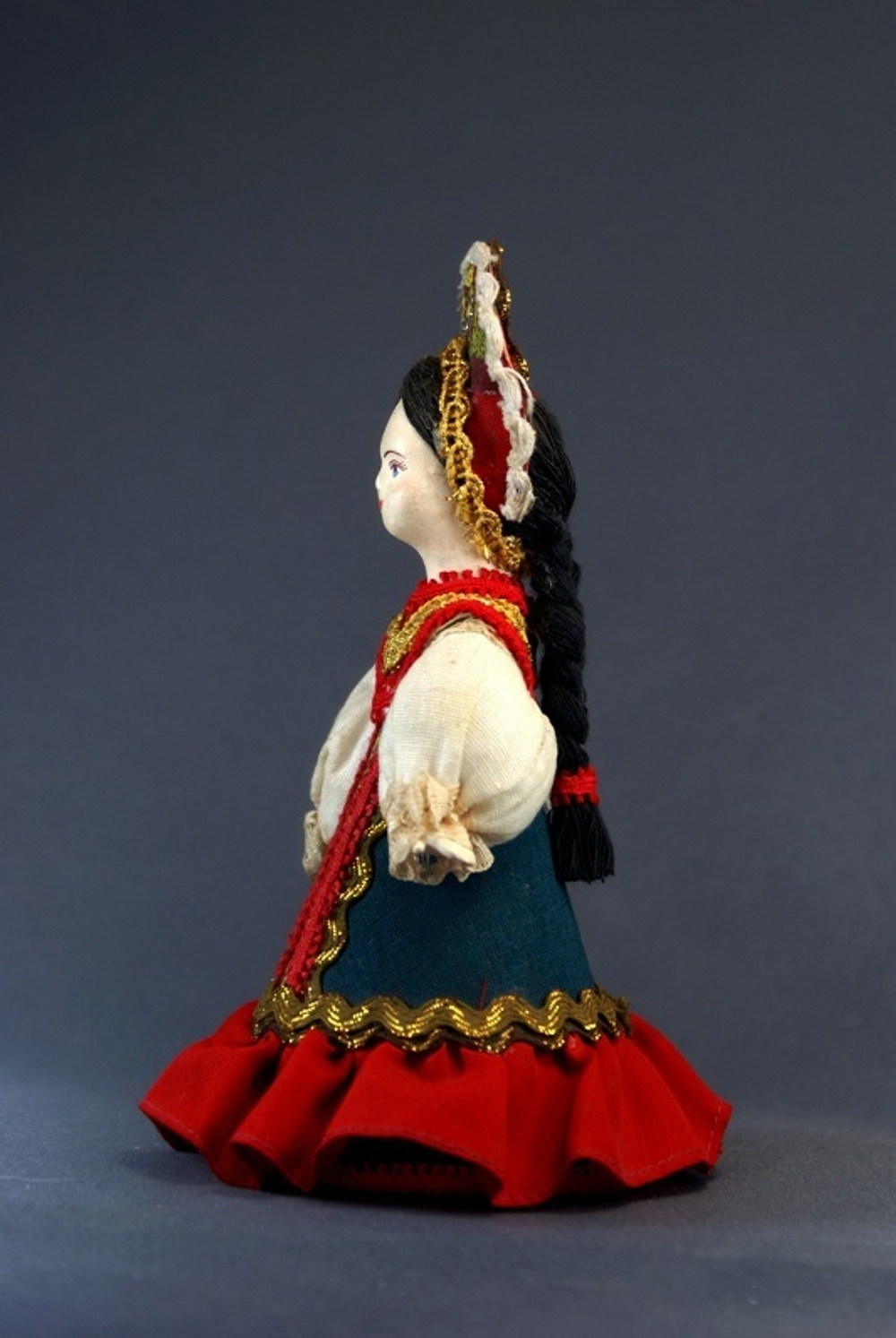 Кукла коллекционная Потешного промысла девушка в традиционном костюм(стилизация).