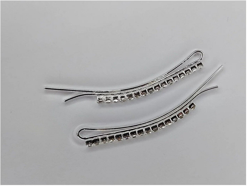 Заколки. Невидимка со стразами.