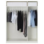 Распашной шкаф PAX FORSAND IKEA (белый)  150*60*220