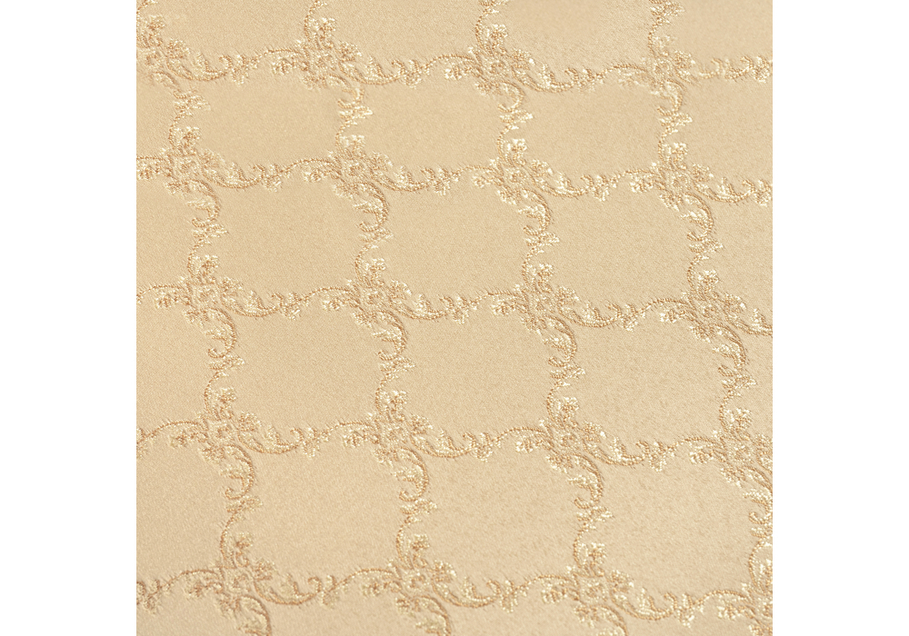 Стул деревянный Woodville Руджеро патина золото, бежевый, ножки белые