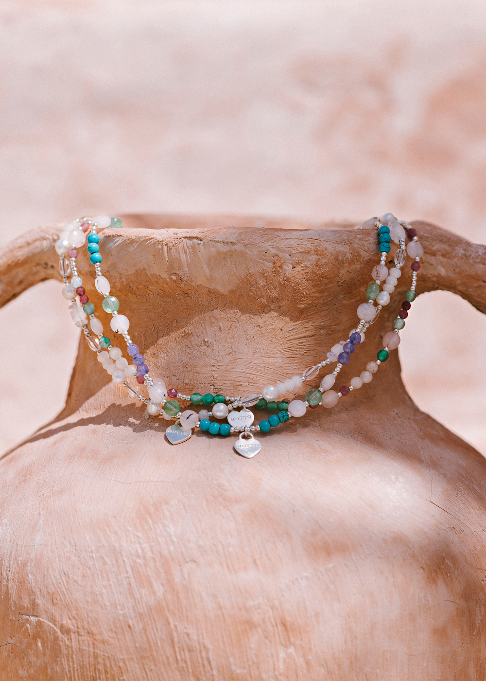 Колье-фенечка  "Флорес"