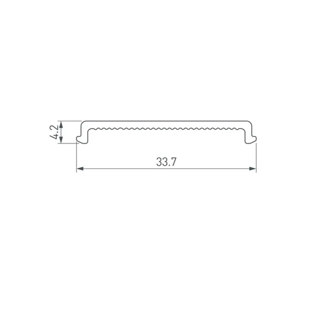 Экран ARH-POWER-W35(F)-2000 Clear-PM (Arlight, Пластик) 017627